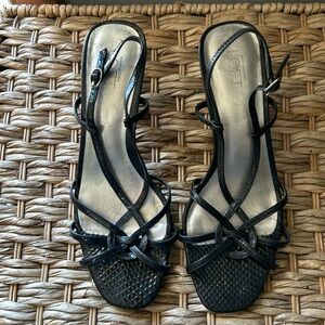 Ann Taylor Loft Leather Strappy Sandal